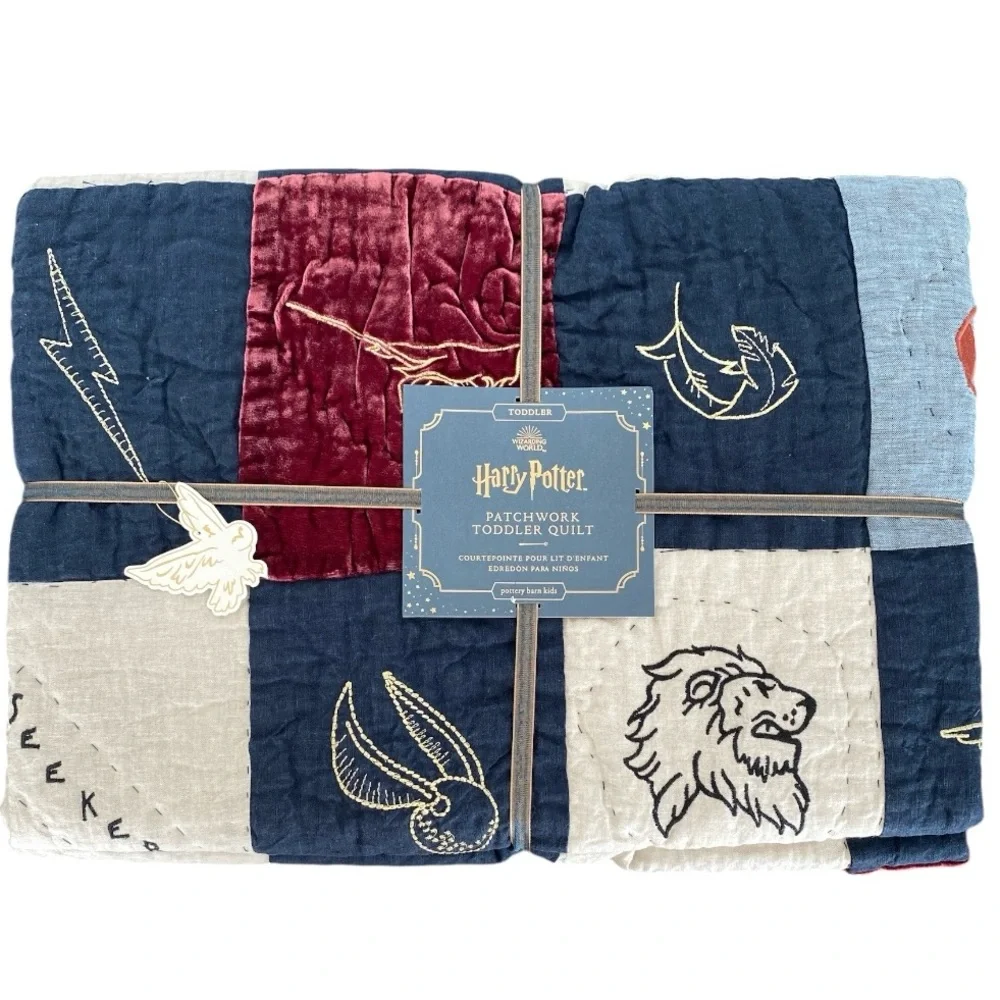 Pottery Barn Harry Potter Patchwork Quilt